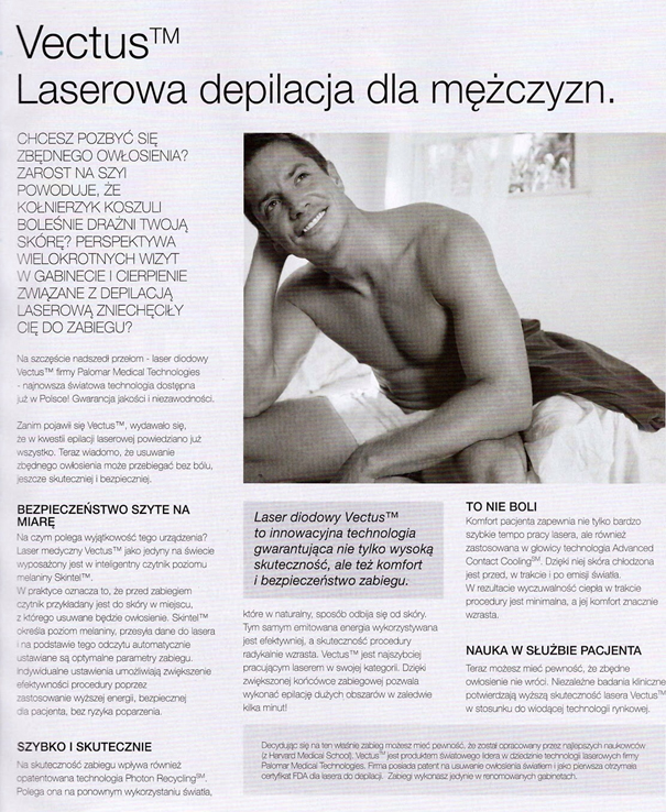 depilacja laserowa dla mężczyzn